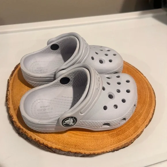 Crocs Toddler Classic Clogs Light Blue Size 6 Blue Calcite - Picture 7 of 7